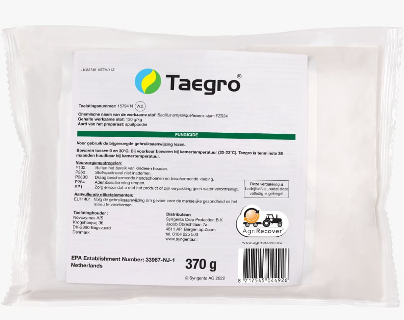 Verpakking Taegro