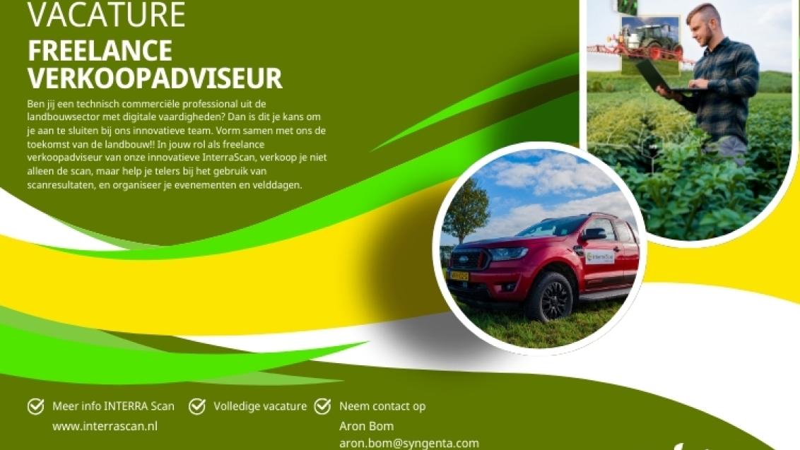Vacature promotor INTERRA Scan Nederland