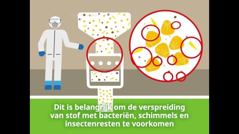 Zaaizaadbehandeling, onderhoud en reiniging van zaaizaadbehandelingsapparatuur en werkplek