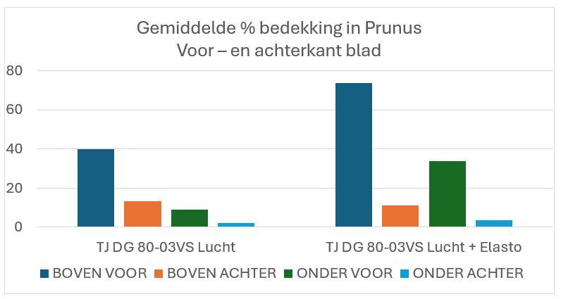 Bedekking in Prunus
